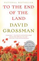 To the End of the Land | 9999903087175 | David Grossman