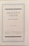 Dragon's Teeth | 9999903375326 | Upton Sinclair