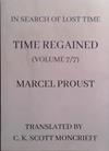 Time Regained | 9999903522577 | Marcel Proust