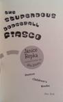 The Stupendous Dodgeball Fiasco | 9999903498247 | Jay B. Rosensweig