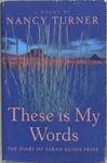 These is My Words | 9999903177081 | Nancy Turner