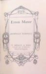 Exton Manor | 9999903357285 | Archibald Marshall
