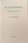 Klaus Barbie: Butcher of Lyons | 9999903339748 | Tom Bower