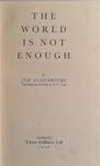The World is Not Enough | 9999903480259 | Zoe Oldenbourg