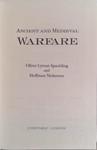 Ancient and Medieval Warfare | 9999903432494 | Oliver Lyman Spaulding Hoffman Nickerson