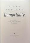 Immortality | 9999903332114 | Milan Kundera