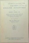 Crabb's English Synonymes | 9999903333098