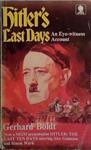Hitler's Last Days | 9999903414650 | Gerhard Boldt