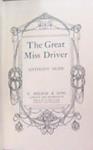 The Great Miss Driver | 9999903357384 | Anthony Hope