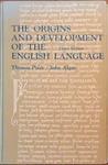 The Origins and Development of the English Language | 9999903386988 | Thomas Pyles John Algeo