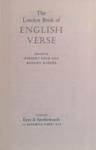 The London Book of English Verse | 9999903465706 | Read and Dobrée