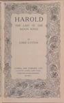 Harold: The Last of the Saxon Kings | 9999903376422 | Lytton