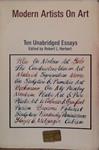 Modern Artists on Art | 9999903482444 | Robert L. Herbert