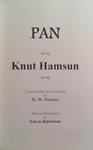 Pan | 9999903525325 | Knut Hamsun