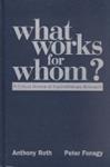 What Works for Whom? | 9999903514466 | Anthony Roth Peter Fonagy
