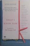 What I Now know | 9999903495659 | Ellyn Spragins