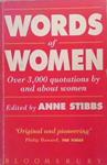 Words on Women | 9999903353461 | Anne Stibbs
