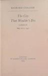 The City That Wouldn't Die | 9999903376309 | Richard Collier