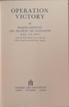 Operation Victory | 9999903381983 | De Guingand