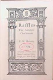 Raffles the Amateur Cracksman | 9999903357292 | E.W. Hornung