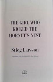 The Girl Who Kicked the Hornet's Nest | 9999903477563 | Stieg Larsson