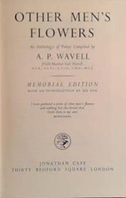 Other Men's Flowers | 9999903410720 | A.P. Wavell