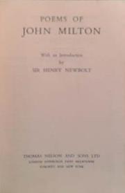 Poems of John Milton | 9999903504658 | John Milton