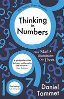 Thinking in Numbers | 9999903454557 | Daniel Tammet