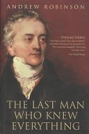 Last Man Who Knew Everything | 9999902522066 | Andrew Robinson,