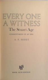 Every One A Witness | 9999903414728 | A.F. Scott