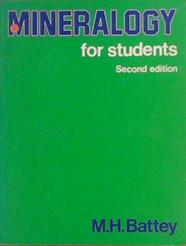 Mineralogy for Students | 9999903394600 | Maurice Hugh Battey