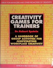 Creativity Games for Trainers | 9999903527350 | Dr. Robert Epstein