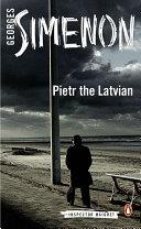 Pietr the Latvian | 9999903411222 | Georges Simenon