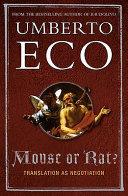 Mouse Or Rat? | 9999902637098 | Umberto Eco