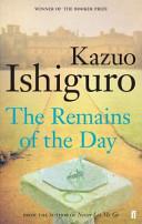 The Remains of the day | 9999903517788 | Kazuo Ishiguro