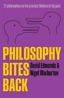 Philosophy Bites Back | 9999902272268 | Edmonds and Warburton