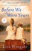 Before We Were Yours | 9780425284704 | Lisa Wingate