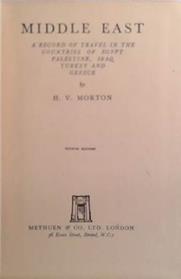 MIddle East | 9999903528364 | H.V. Morton