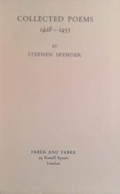 Collected Poems 1928-1953 | 9999903408680 | Stephen Spender