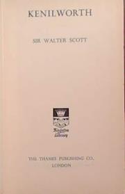 Kenilworth | 9999903289944 | Walter Scott