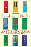 Answering Back | 9999902735282 | Carol Ann Duffy