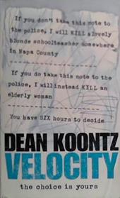 Velocity | 9999903499695 | Koontz, Dean R.