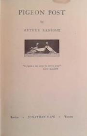 Pigeon Post | 9999903408673 | Arthur Ransome