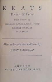 Keats: Poetry and Prose | 9999903494751 | Keats