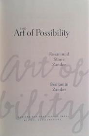 The Art of Possibility | 9999903475347 | Rosamund Stone Zander Benjamin Zander