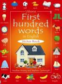 First Hundred Words in English Sticker Book | 9999903449157 | Heather Amery