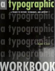 A Typographic Workbook | 9999903401452 | Kate Clair