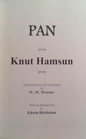 Pan | 9999903525325 | Knut Hamsun
