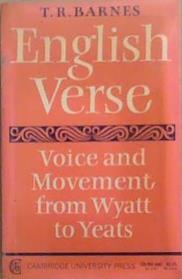English Verse | 9999903366775 | T.R. Barnes