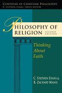 Philosophy of Religion | 9999903281955 | C. Stephen Evans R. Zachary Manis